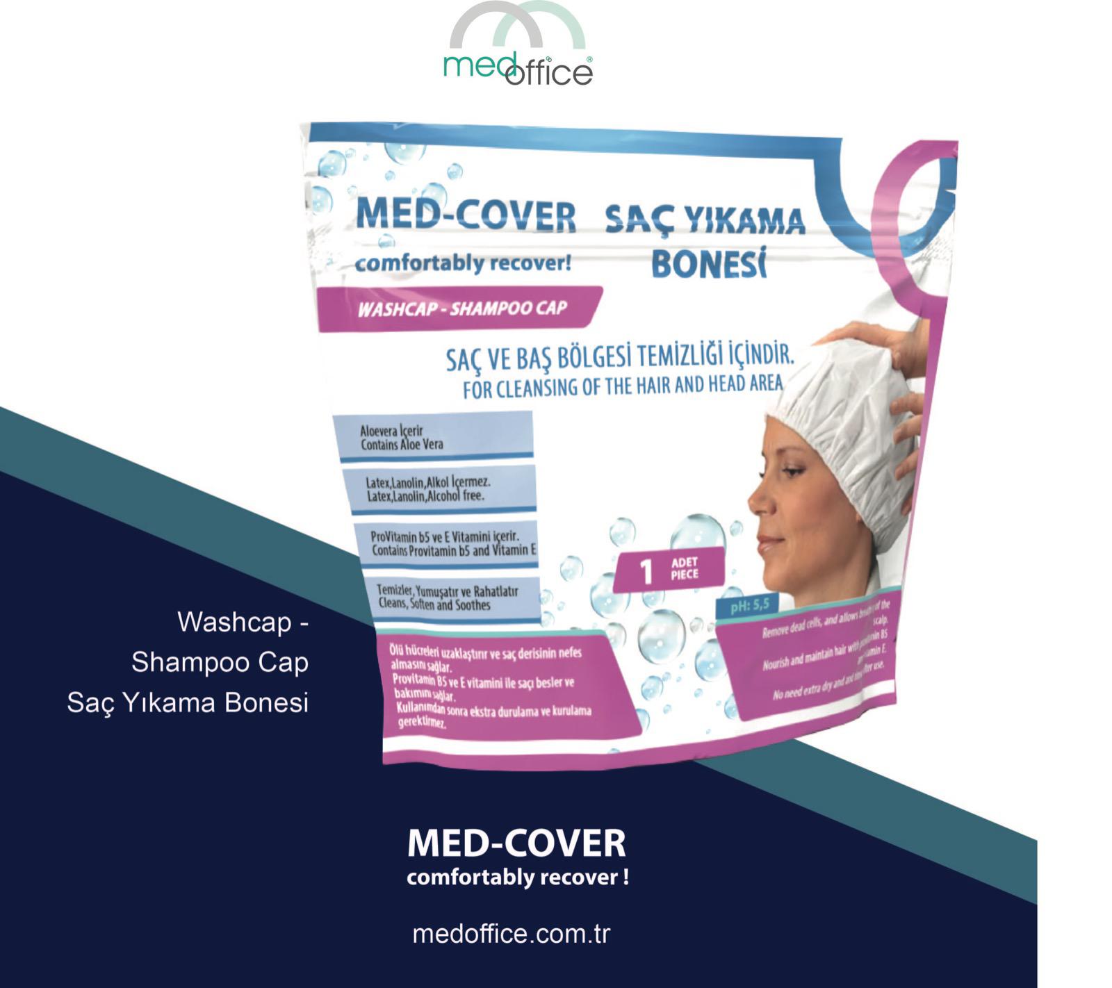 MED-COVER Shampoo Cap